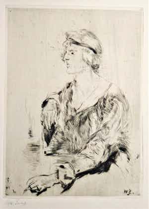 Willem de Zwart - Zittende vrouw verkocht voor € 45!