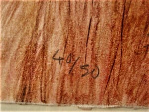 Mohaier Dariush - Kunstacad. Teheran Iran 1970 - Gesigneerde Litho - "Lui et Lei" - oplage 88/96 kopen? Bied vanaf 10!