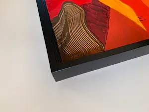 Ronald Boonacker - Route du Soleil XXI, Limited edition, Acryl *CERTIFICAAT van echtheid kopen? Bied vanaf 195!