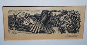 Willem Rozendaal - 12 houtgravures vd maanden 1934-potloodgesigneerd en beschreven kopen? Bied vanaf 70!