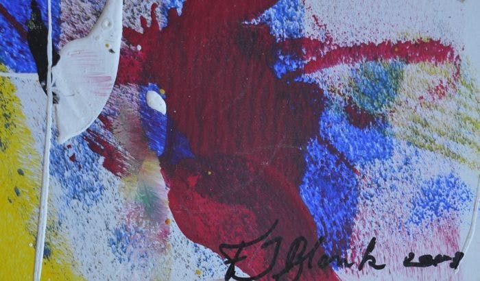 Franz J. Blank - zonder titel - unica kopen? Bied vanaf 50!