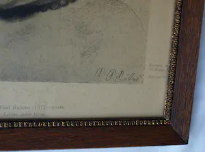 Peter Paul Rubens - Ingelijste prent, “Portret van zijn zoon Nicolas” kopen? Bied vanaf 1!