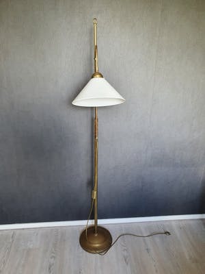 Curiosa - Vloerlamp / Leeslamp – Koper en Opaline glas kopen? Bied vanaf 99!