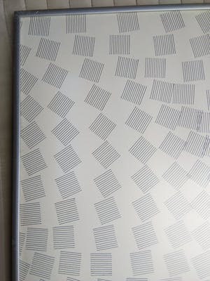 Peter ten Hoorn - Variatie op Ritme 6 - Abstracte lijntekening kopen? Bied vanaf 1!