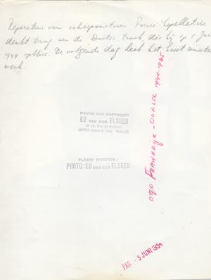 Ed van der Elsken - Pierre Lepelletier 1954 kopen? Bied vanaf 750!