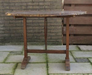 Niet of onleesbaar gesigneerd - Oak vigneron table from France - ca. 1940 kopen? Bied vanaf 10!