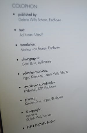 Ad Arma - ets - oplage 35 - ingelijst - incl catalogus kopen? Bied vanaf 60!