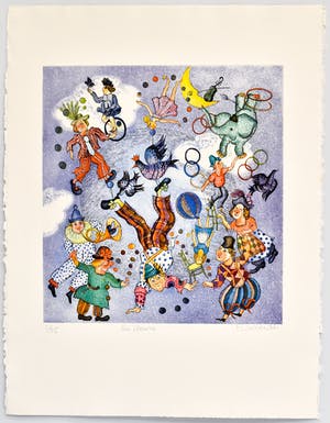 Buy Francoise Deberdt - Les Clowns? Bid from 50!