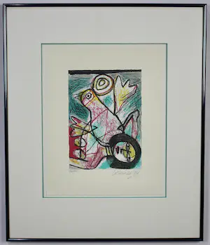 Corneille - Vrouw met vogel kopen? Bied vanaf 195!