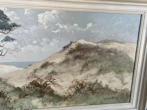 Peter Cox - Duinlandschap met zicht op zee. kopen? Bied vanaf 45!