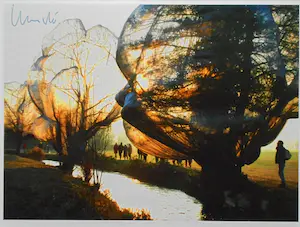 Christo - Project Wrapped Trees, Riehen , Zwitserland 1997-98 -artcard handgesigneerd kopen? Bied vanaf 55!