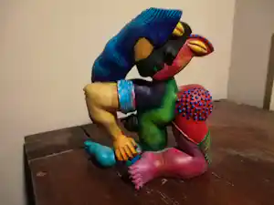 Clemens Briels - La Passionada fraai beeld 2 zijdig verkauft für € 195!