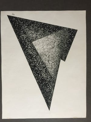 Toon Kelder - drie (!) originele abstracte compositie's - inkt op papier kopen? Bied vanaf 150!