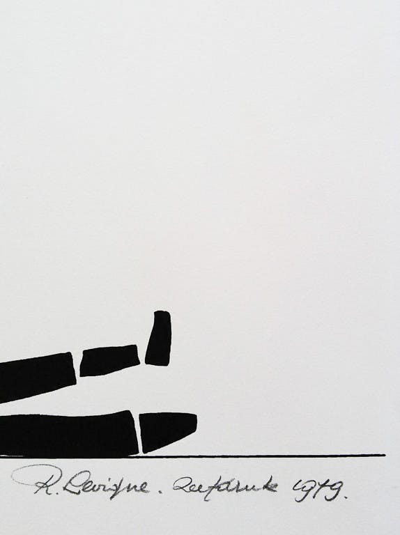 Renaud Levigne - Renaud Levigne - Stilte, zeefdruk kopen? Bied vanaf 30!