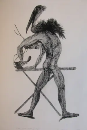 Rainer Fetting - MAN AND BIRD I kopen? Bied vanaf 300!