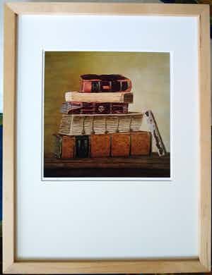 Gerd Renshof - Zeer gedetailleerd realistisch stilleven verkocht voor € 75!