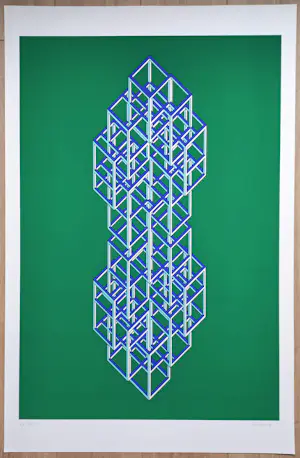 Joost Baljeu - Inner Dimensions, zeefdruk (groot) kopen? Bied vanaf 150!