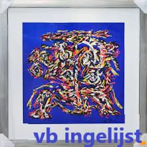 Theo Wolvecamp - ‘Compositie’ gelimiteerde zeefdruk op katoenzijde kopen? Bied vanaf 50!