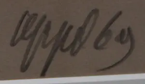 Karel Appel - Ingelijste litho: L'homme souriant - 1969 kopen? Bied vanaf 1199!