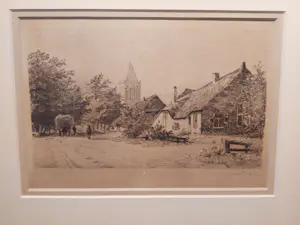Niet of onleesbaar gesigneerd - Rand dorpsaangezicht kopen? Bied vanaf 1!