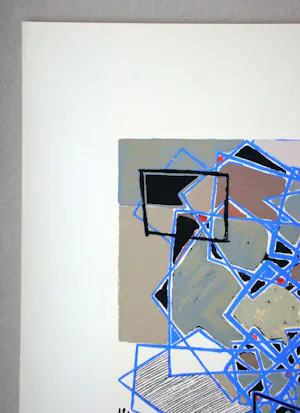 Natalia Dumitresco - Composition abstrait - Originele zeefdruck - 1954 kaufen? Bieten Sie von 140!