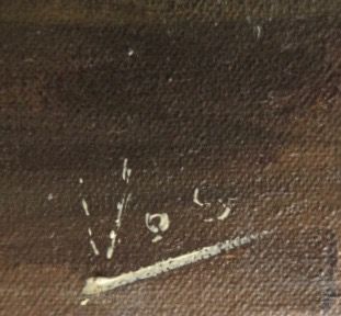 Niet of onleesbaar gesigneerd - Haarlem, Spaarne haven bij maanlicht - Gesigneerd:Vos (wie?) - Prachtige lijst! kopen? Bied vanaf 1!