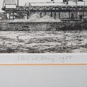 Wim van der Meij - 6 etsen - Hoogovens – IJmuiden 61/150 - 21885 kopen? Bied vanaf 130!