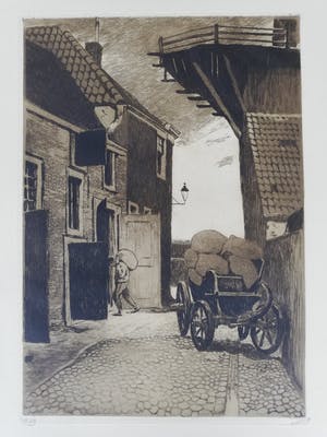 Willem Witsen - Ets en aquatint Wijk bij Duurstede kopen? Bied vanaf 200!
