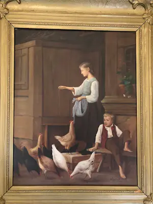 Emiel Decraene - Het voederen van de kippen kopen? Bied vanaf 25!