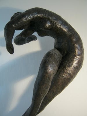 Brons (Onbekend) - Zeer zwaar brons sculptuur van een naakte ballerina kopen? Bied vanaf 300!