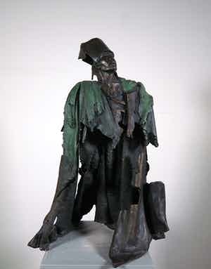 Jan Praet - Brons, Koning verkocht voor € 2500!