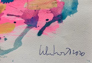 Peter Klashorst - Abstracte compositie kopen? Bied vanaf 1!