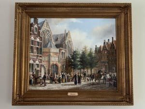 John Haanstra - Stadsgezicht kopen? Bied vanaf 100!