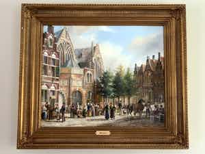 John Haanstra - Stadsgezicht verkocht voor € 100!
