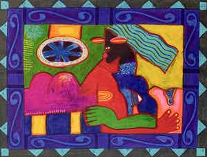 Clemens Briels - kleurenlitho - 2005 verkocht voor € 100!