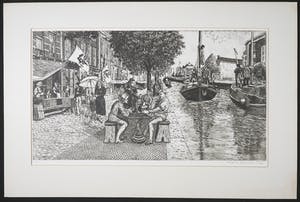 Francisco Perez Anguita - Ets, Recreatie aan de Dunne Bierkade kopen? Bied vanaf 1!