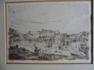 Marius Bauer - Droge naald. Titel, Een stad in het Oosten uit 1898 kopen? Bied vanaf 30!