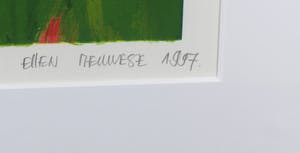 Ellen Meuwese - Zeefdruk, Tulpen I - Ingelijst kopen? Bied vanaf 35!