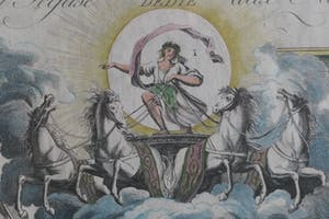 Niet of onleesbaar gesigneerd - Jeu du cheval Pegase dédié aux favoris d'Apollon kopen? Bied vanaf 1!