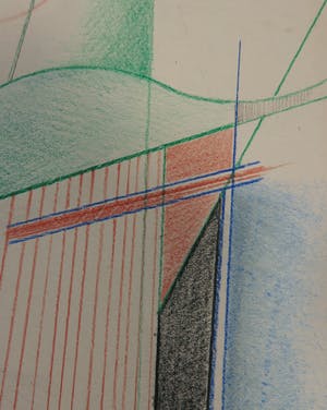 Vladimir Stenberg - Toegeschreven aan, Tekening, Constructie II, 1920 kopen? Bied vanaf 1!