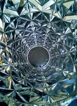 August Walther & Sohne AG - Diamant geslepen kristallen vaas kopen? Bied vanaf 50!