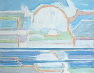 Paul Overhaus - Olieverf op doek, Ochtendlicht - Ingelijst kopen? Bied vanaf 1!