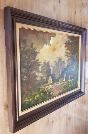 Niet of onleesbaar gesigneerd - Een landschap kopen? Bied vanaf 1!