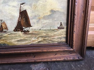 Niet of onleesbaar gesigneerd - Wind in de zeilen. kopen? Bied vanaf 1!