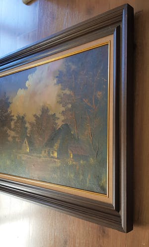 Niet of onleesbaar gesigneerd - Een landschap kopen? Bied vanaf 1!