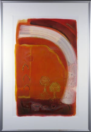 Tineke Looman - Olieverf op canvaspapier, Silent moment for us - Ingelijst (Groot) kopen? Bied vanaf 50!