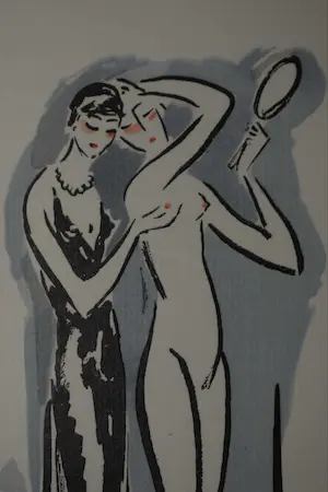 Kees van Dongen - Pochoir - Elkaar opmaken kopen? Bied vanaf 300!