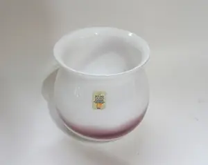 Kastrub Holmegaard - opaline wit lente vaasje met roze paars kopen? Bied vanaf 1!