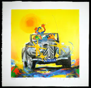 Ad Verstijnen - Zeefdruk, Citroën Oldtimer kopen? Bied vanaf 1!