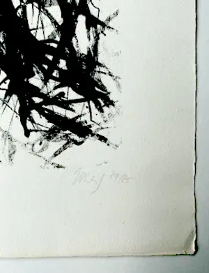 Max Uhlig - Baum, Lithografie, Vorzugsdruck mit Widmung kopen? Bied vanaf 85!